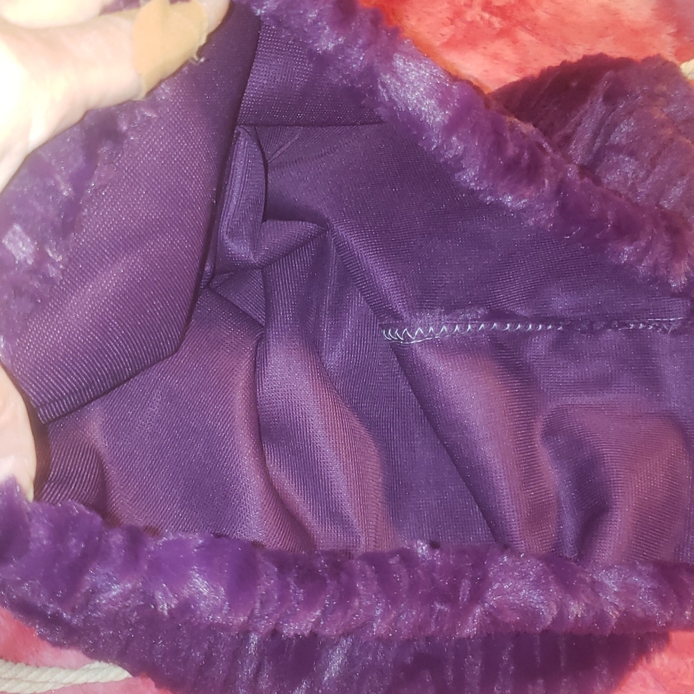 Purple Backpack with Stylish Design - Picture 4 of 4
